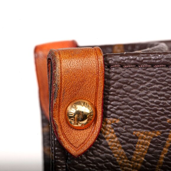 Authentic Louis Vuitton Monogram Canvas Sac Plat BB Tote Bag - Picture 5 of 9